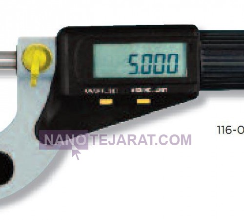 میکرومتر دیجیتال خارج سنج  125-100* میکرومتر دیجیتال  اسیمتو کد 0-05-116